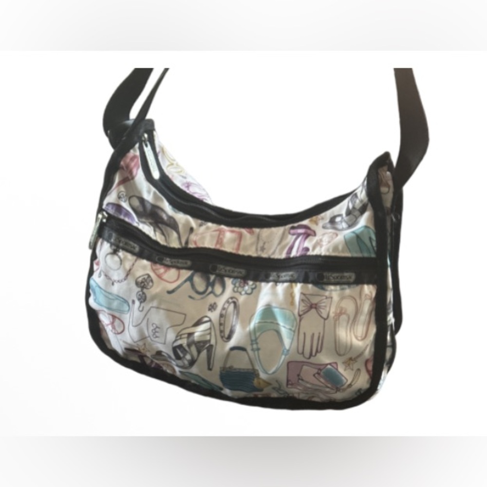 Lesportsac shoes & bags Shoulder Bag with Multicolor girlie Print